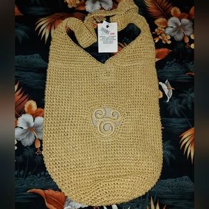 Disney straw crossbody hobo bag.